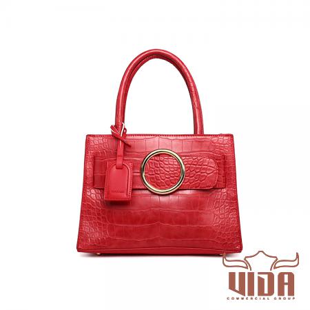 Red Leather Bag in Bulk for Sale