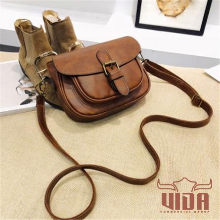 Brown Leather Shoulder Bag supplier