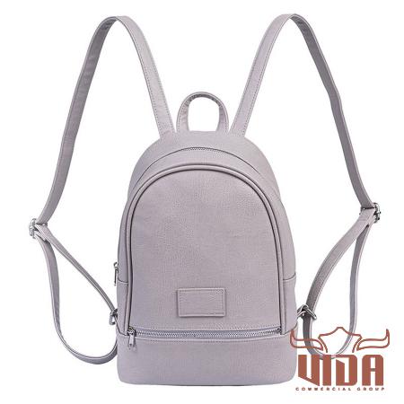 Gray Leather Backpack Wholesale
