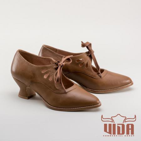 What Animal is Typically Used to Make Brown Leather Shoes?