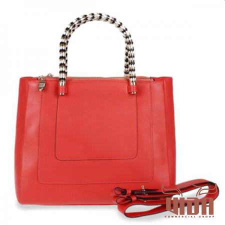 Distributor of Red Leather Bags with Best Price