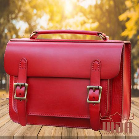 Red Leather Bag Sale