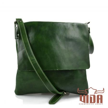 Detailed Data about Green Leather Bags
