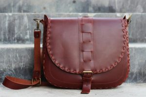 how to clean cowhide leather bag