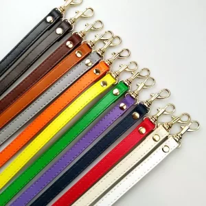 leather luggage straps