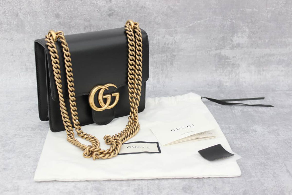 Gucci leather accessories; Beautiful luxury design, long life